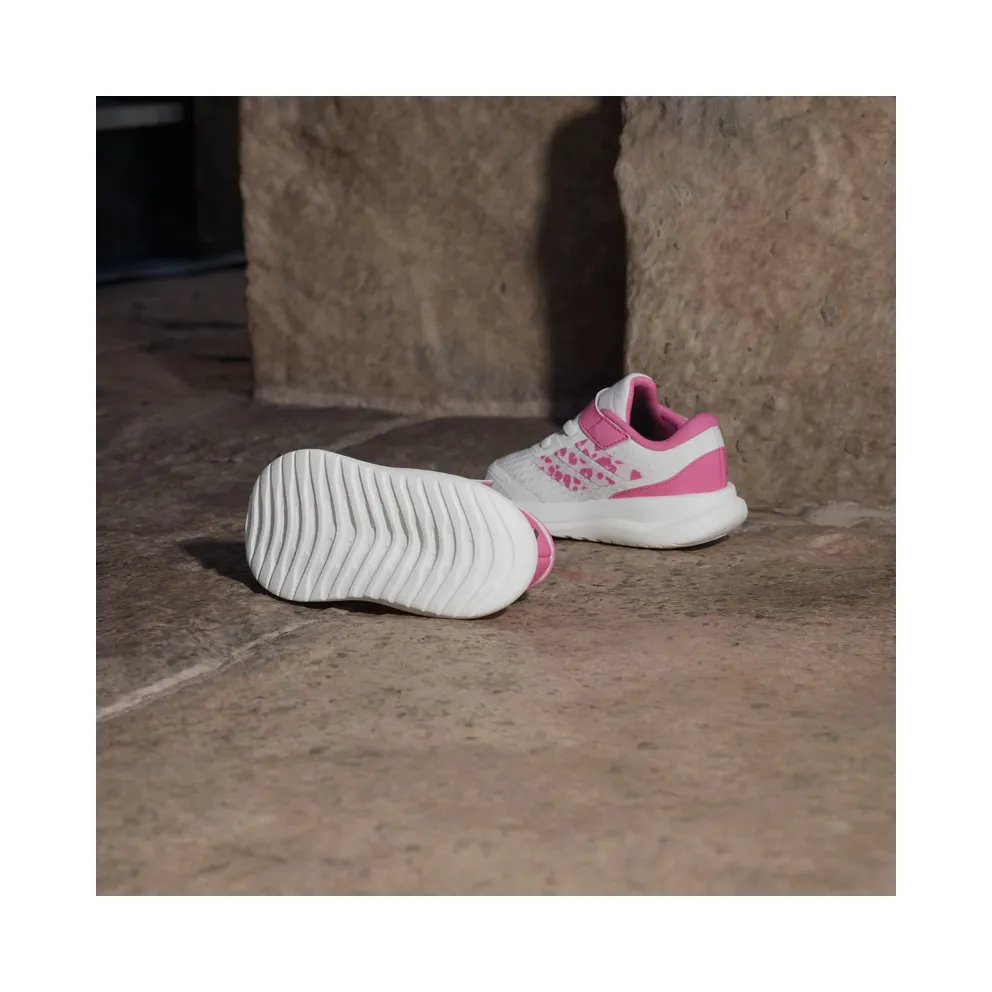 Adidas RUNFALCON 6 Shoes PEUTERS Core White / Distilled Pink / Pink Fusion (KI2654)
