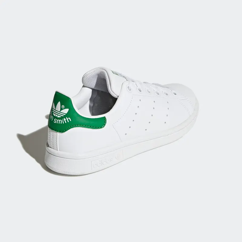 adidas Stan Smith White Green (Youth) White/Ftwwht/Green (M20605)