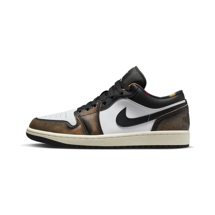 Air Jordan 1 Low SE Wear Away Yellow “Black / White / Sail / White Onyx” (DQ8422-001)