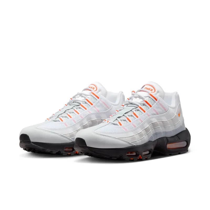 Nike Air Max 95 Wolf Grey Safety Orange Pure Platinum (HM0622-002)