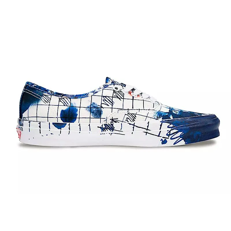 Vans Authentic LX Connor Tingley Checkerboard White Blue (VN0A4BV961P)