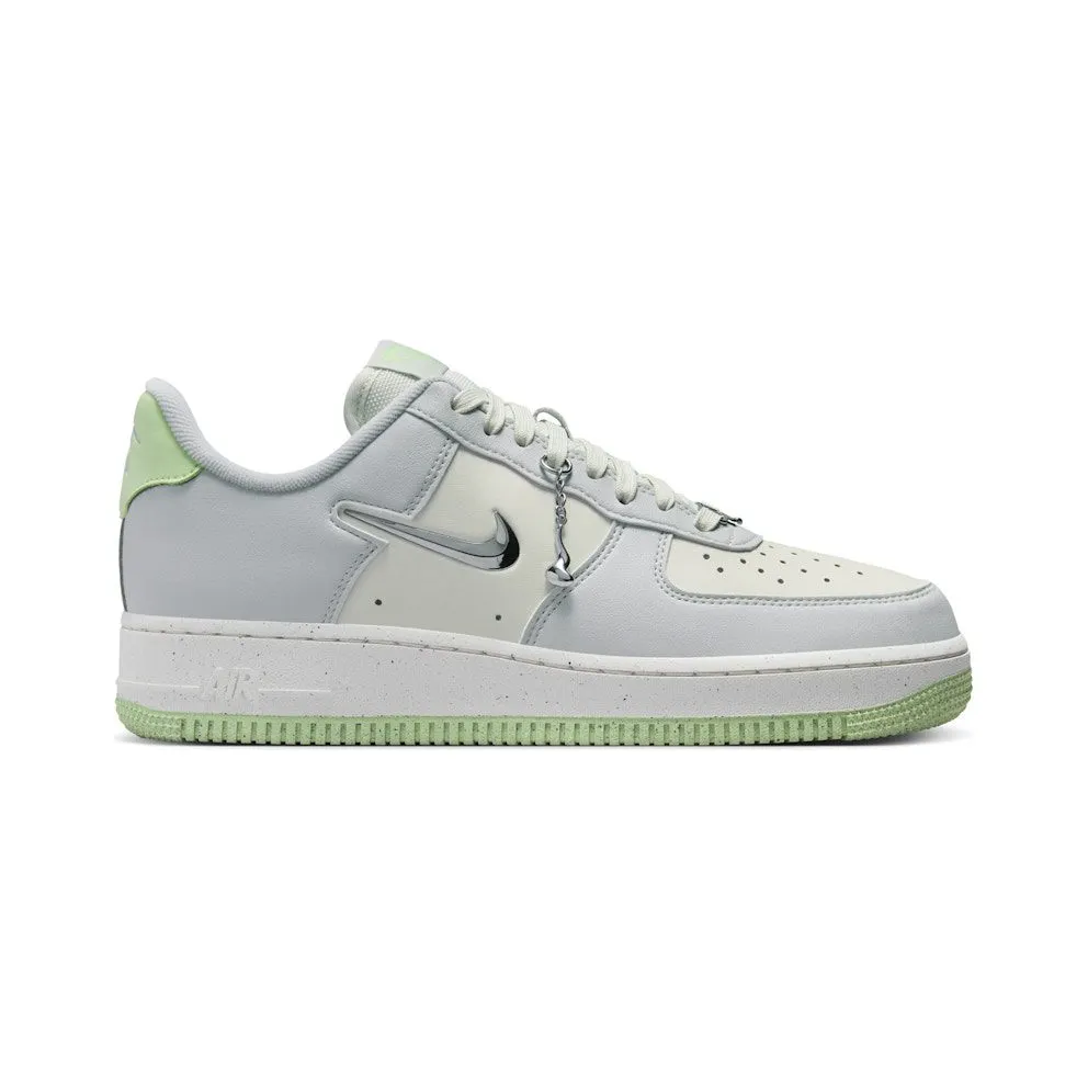 Nike Air Force 1 Low ’07 SE Next Nature Sea Glass Vapor Green Liquid Metal (FN8540-001)