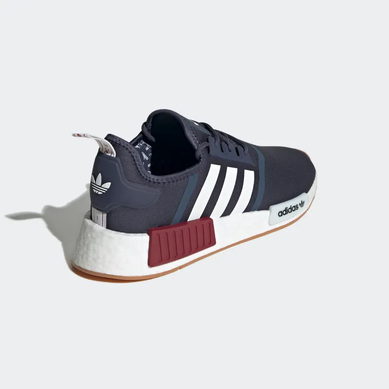 Adidas NMD_R1 Shadow Navy / Cloud White / Collegiate Burgundy (HP9857)