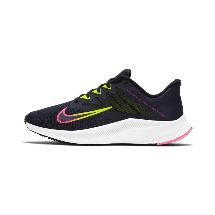 Nike Quest 3 “Blackened Blue / Black / Cyber / Sunset Pulse” (CD0232-401)