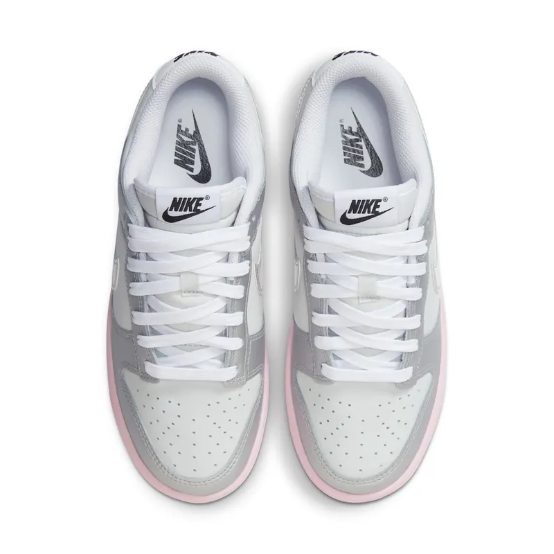 Nike Dunk Low LX “Metallic Silver Pink Foam” (HM3698-006)