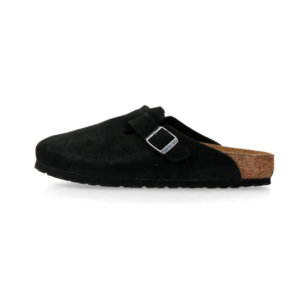 Birkenstock Boston Suede Leather (black) – 1027142