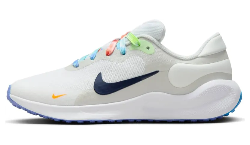 Nike Revolution 7 Next Nature SE White Photon Dust Vapor Green Midnight Navy (FN4991-100)