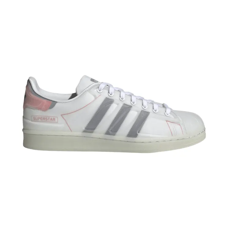 adidas Superstar Futureshell Cloud White / Core Black / Semi Solar Red (FX5553)