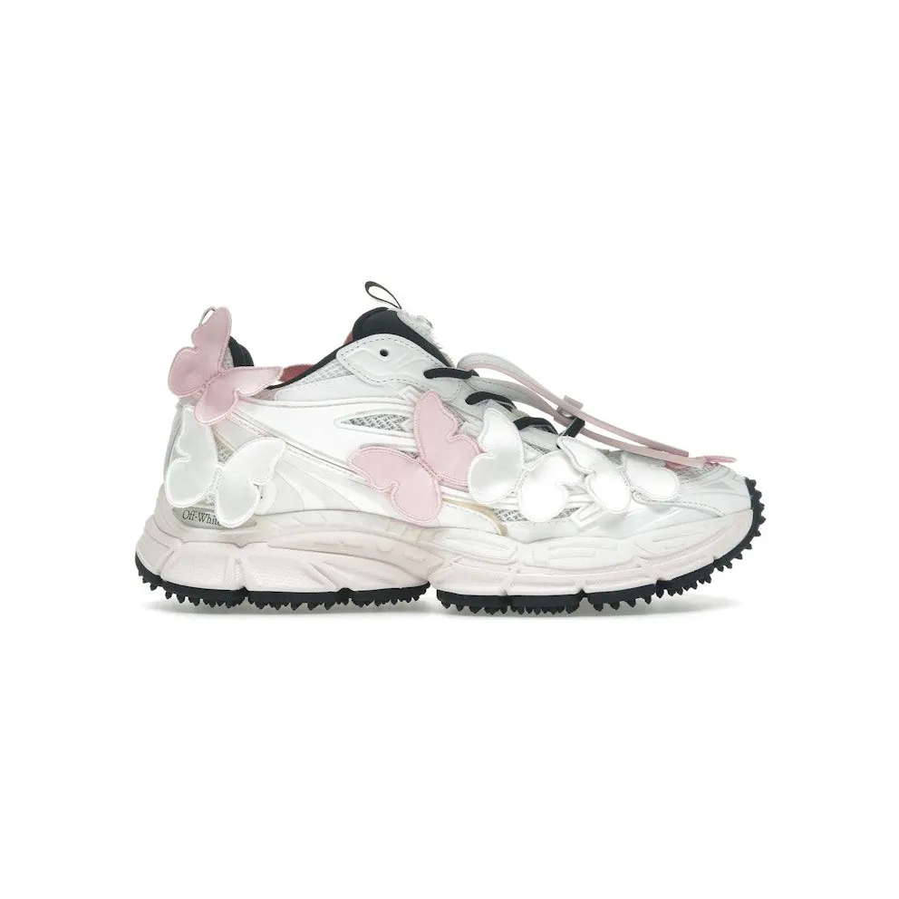 OFF-WHITE Be Right Back Pink White Butterflies (OWIA289W24FAB0023001)