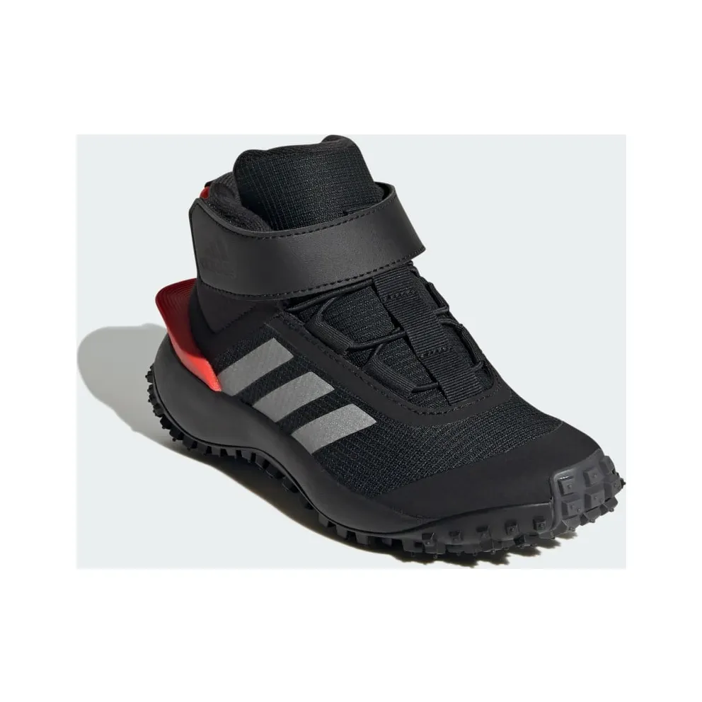 Adidas Fortatrail Kids Core Black / Silver Metallic / Bright Red (IG7263)
