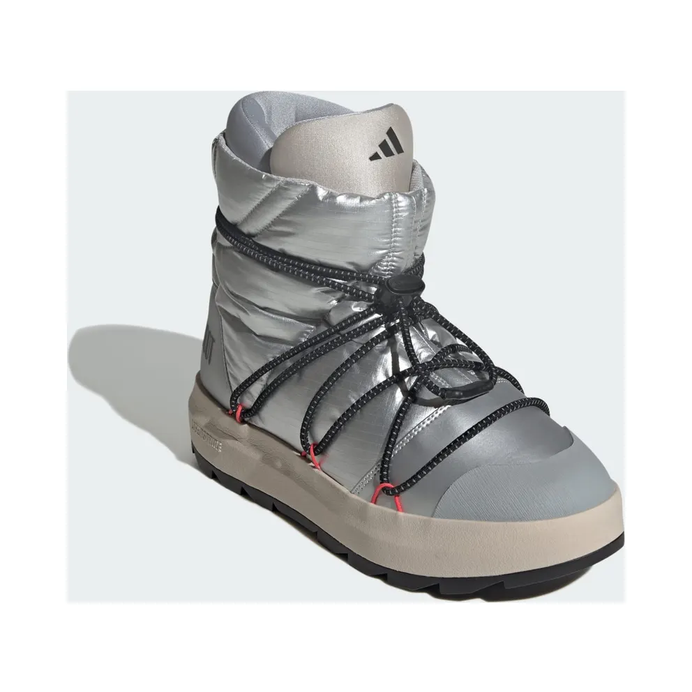 Adidas adidas x MOON BOOT ACE MID Matte Silver / Core Black / Lucid Red (JQ7849)