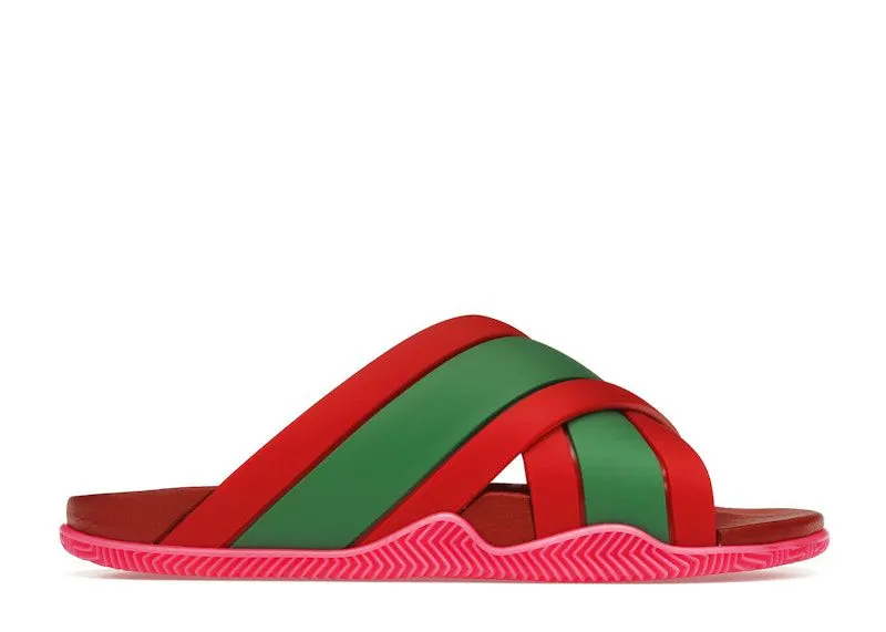 Gucci Web Slide Pink Rubber (627820 J8700 6559)