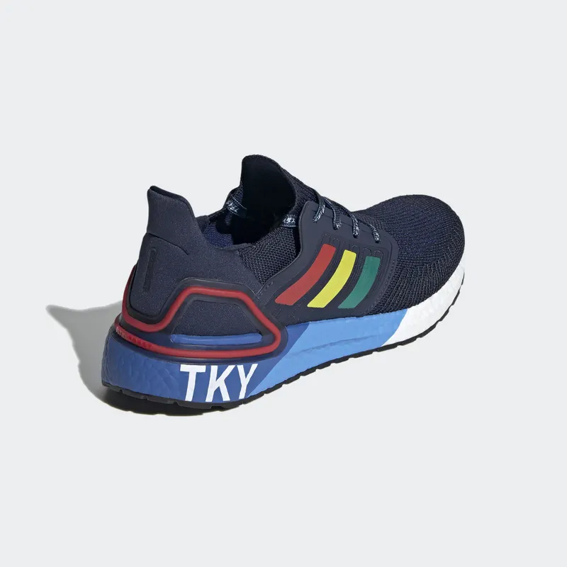 adidas Ultra Boost 20 City Pack Tokyo Collegiate Navy/Glory Red/Shock Yellow (FX7811)