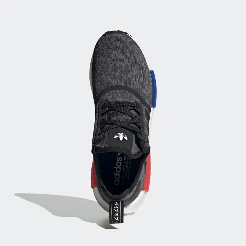 Adidas NMD_R1 Core Black / Semi Lucid Blue / Glory Red (HQ4452)