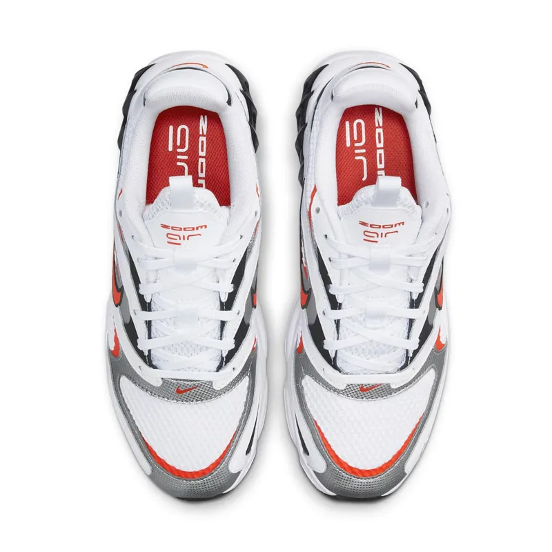 Nike Zoom Air Fire White Team Orange Silver (CW3876-105)