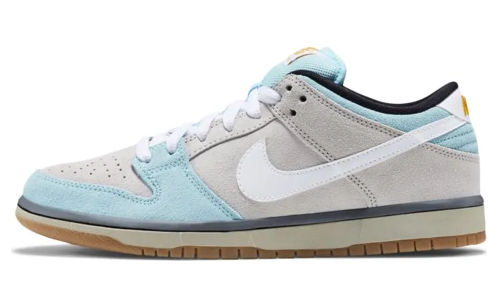 Nike Dunk Low Pro SB ‘Gulf Of Mexico’ Glacier Ice/White-Light Ash Grey (304292-410)
