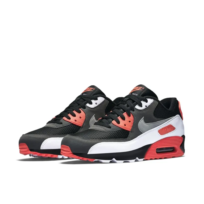 Nike Air Max 90 Reverse Infrared Black/Beutral Grey-Dark Grey-White (725233-006)