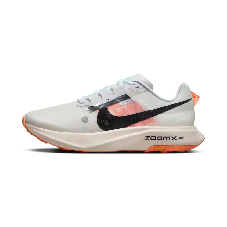 Nike ZOOMX Ultrafly Trail Prototype “White / Total Orange / Pale Ivory / Black” (DX1978-100)