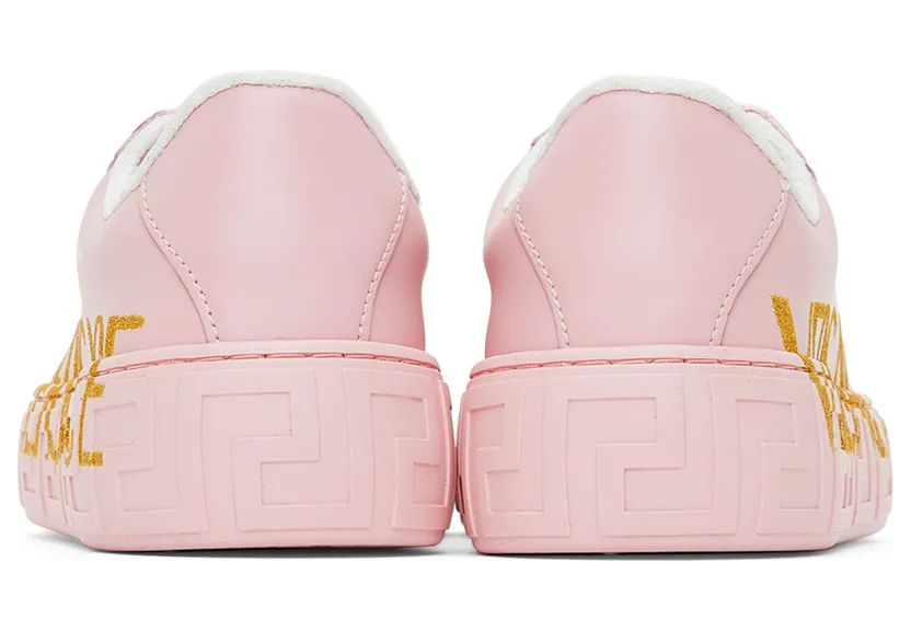 Versace Kids Pink Greca Sneakers (1000888_1A01169_2P500) (2)