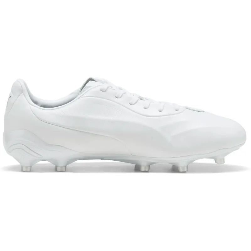 Puma KING PLATINUM FG/AG für Herren, weiß, Größe 44 ½ EU / 10 UK (109026)