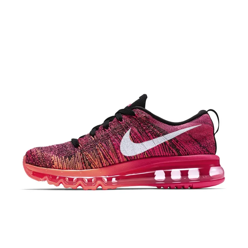 Nike Flyknit Max Pink Foil Hot Lava (W) Black/White-Pink Foil-Hot Lava (620659-006)