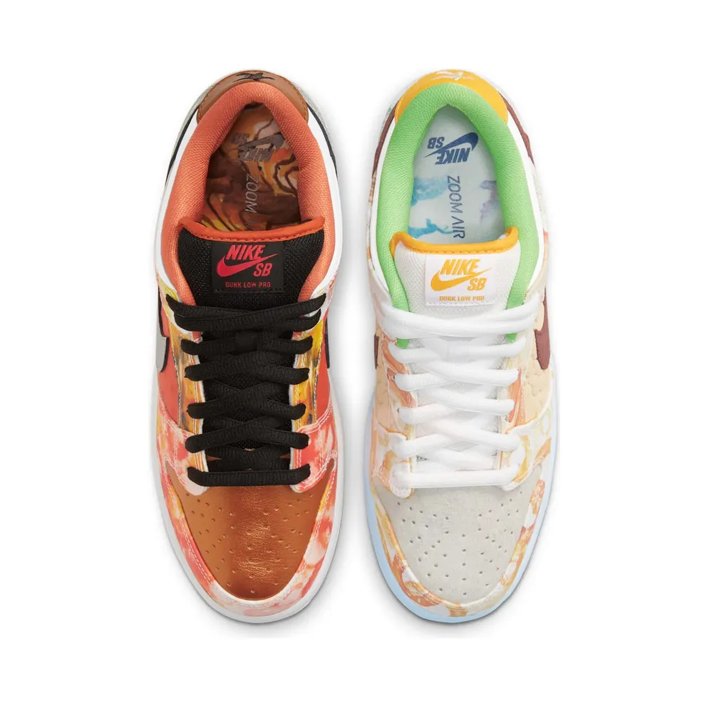 Nike SB Dunk Low Street Hawker (2021) Metallic Copper/Light Silver-Pueblo Brown-Metallic Silver (CV1628-800)