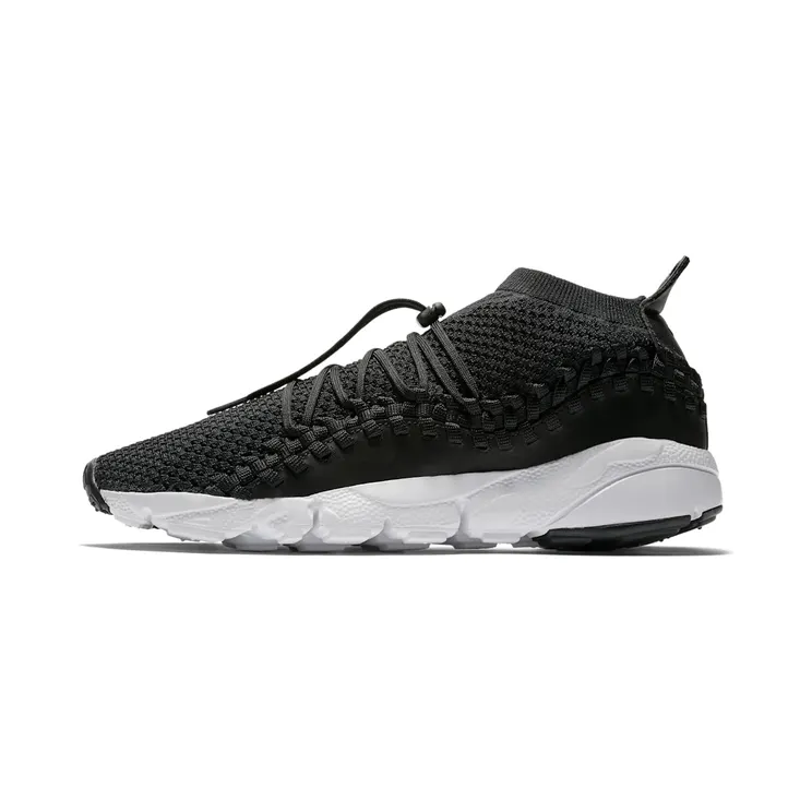 Nike Air Footscape NM Woven Chukka Flyknit “Black / White” (AO5417-001)