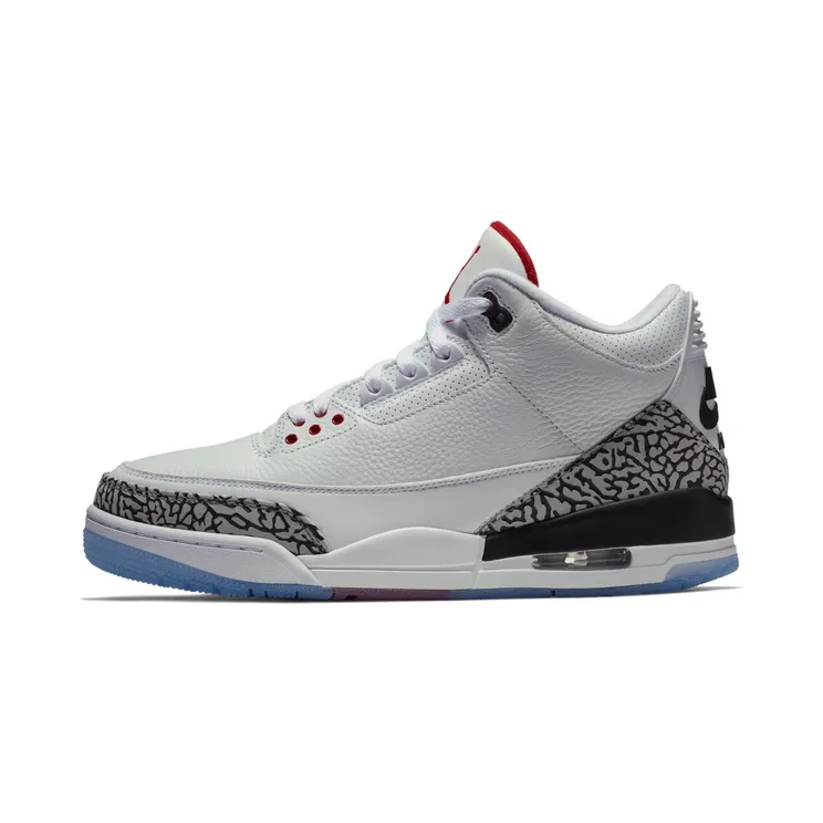 Air Jordan Nike AJ III 3 NRG White Cement (Dunk Contest – Free Throw Line) (2018) (923096-101)