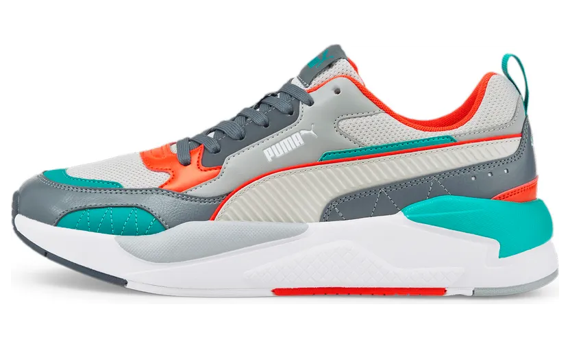 Puma X-Ray 2 Square Groen/Grijs/Oranje (373108-46)