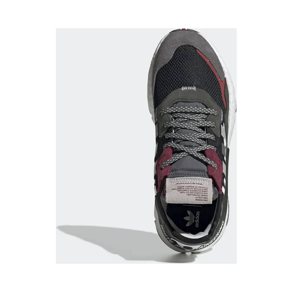 adidas Nite Jogger White Mountaineering Black Core Black/Grey Four/Legend Earth (EG1686)