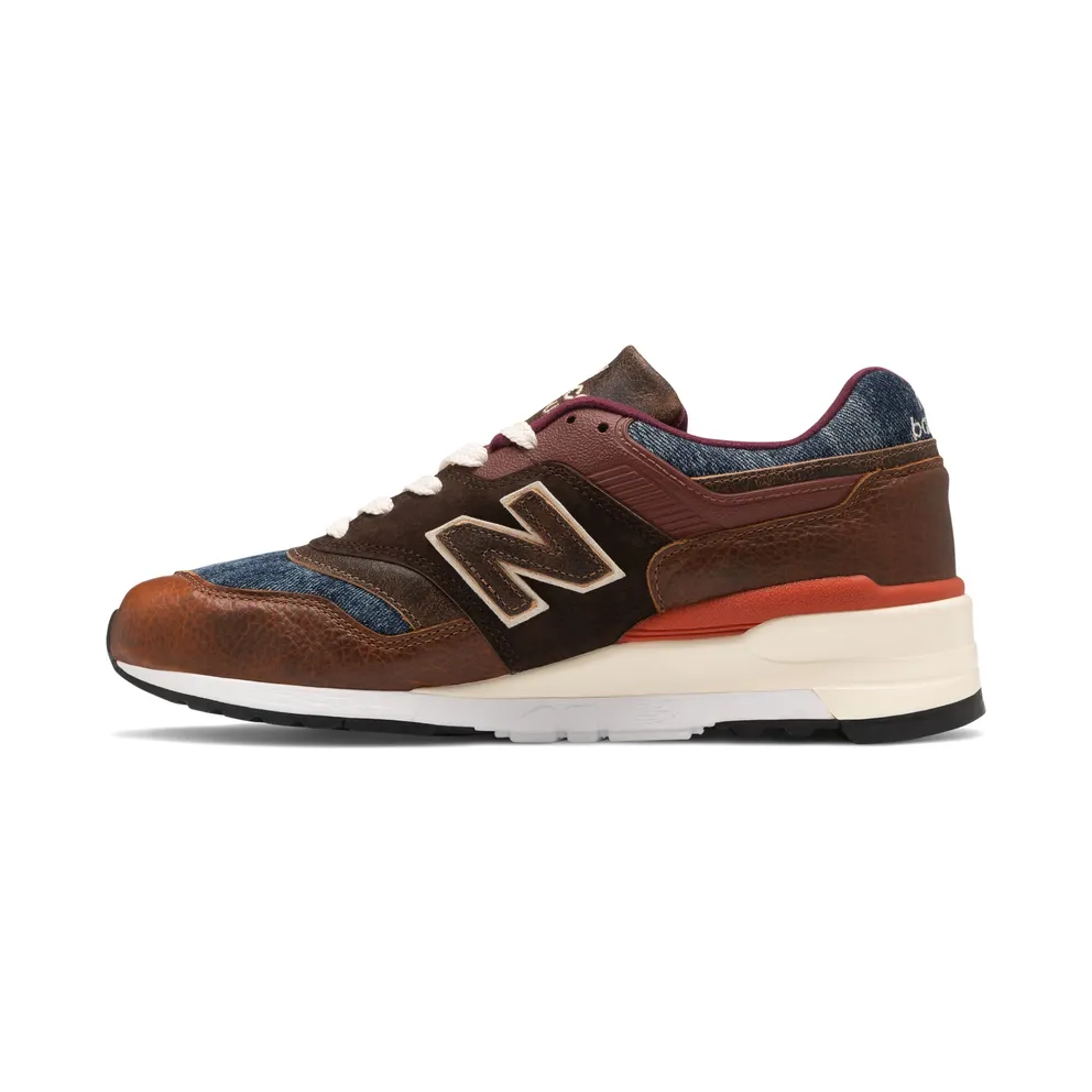 New Balance 997 Elevated Basics Brown/Blue (M997SOC)