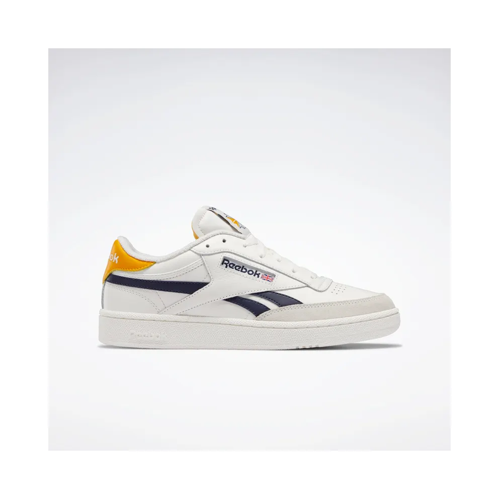 Reebok Club C Revenge Chalk / Semi Solar Gold / Vector Navy (G55072)
