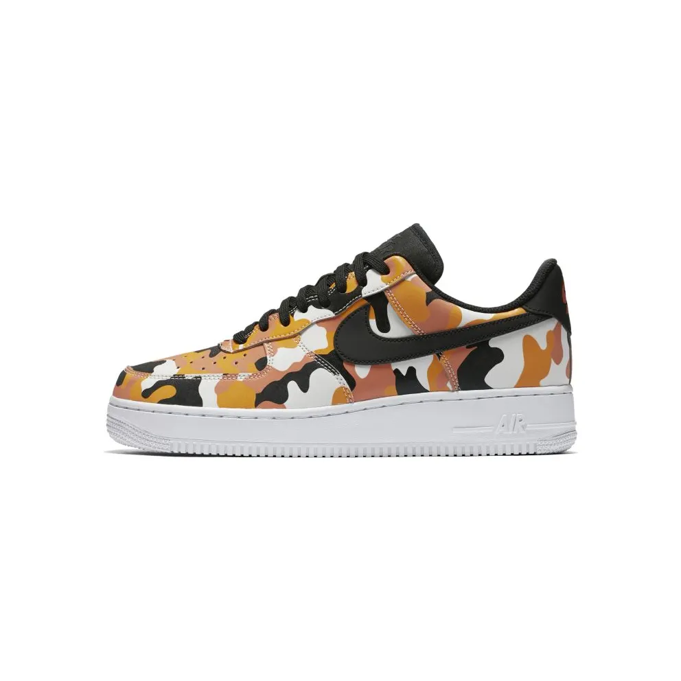 Nike Air Force 1 Low Camo Orange Team Orange/Black-Circuit Orange (823511-800)