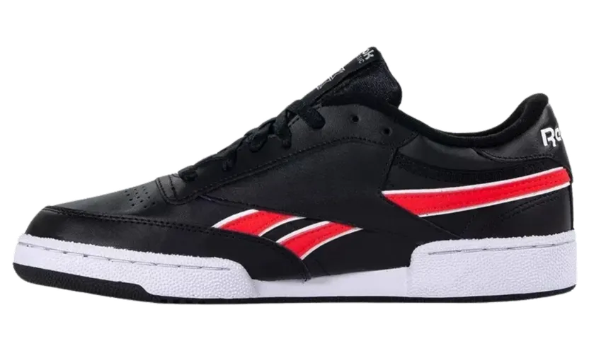 Reebok Club C “Revenge – Black / White / Neored” (EF8871)