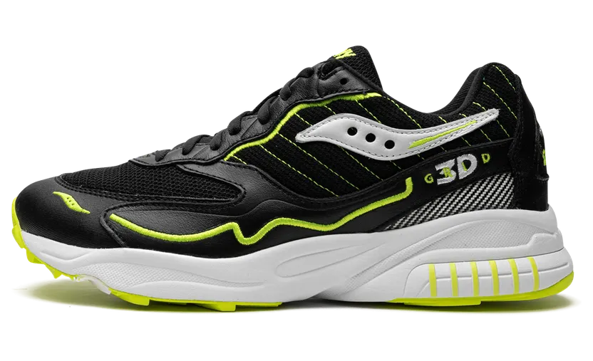 Saucony 3D Grid Hurricane “Acid Yellow” (S70646-6)