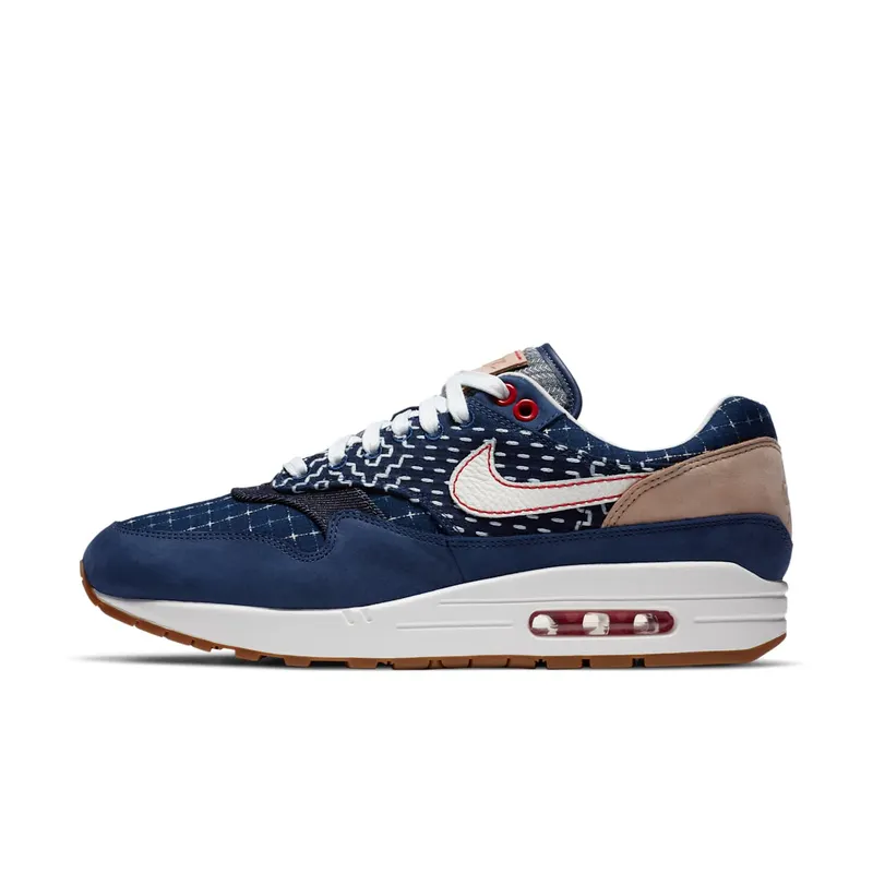 Nike Air Max 1 Denham Blue Void/Sail-Coastal Blue-Vachetta Tan (CW7603-400)
