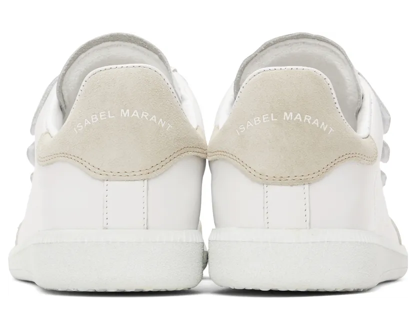 Isabel Marant White Bethy Classic Sneakers (22PBK0048-22P022N) (4)