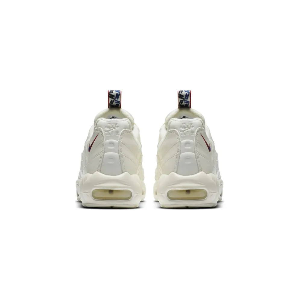 Nike Air Max 95 Pull Tab Sail Sail/Gym Blue-Gym Red (AJ1844-101)