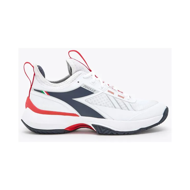 Diadora Finale AG White Blue Corsair Fiery Red (101.179359 D0274)
