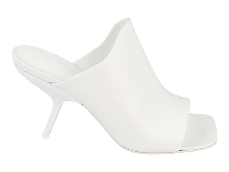 Ferragamo Era Mules Wide White (01G519-766451-1D)