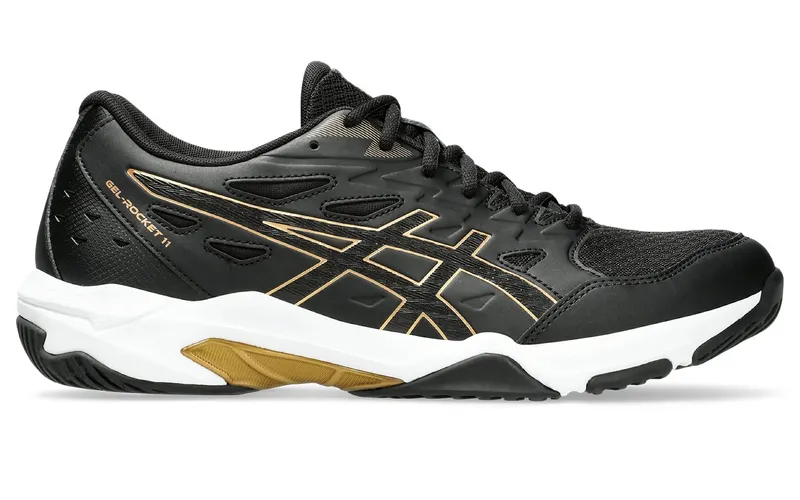 ASICS Gel-Rocket 11 Black Pure Gold (1071A091-004)