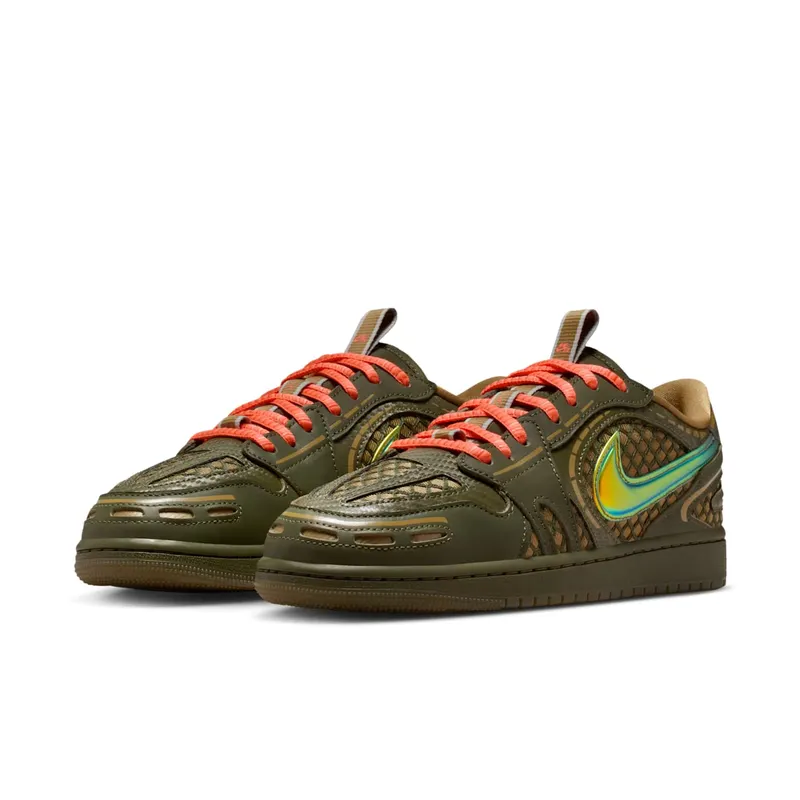 Jordan 1 Low Method of Make V3 “Brown Kelp Cargo Khaki” (HQ2186-300)