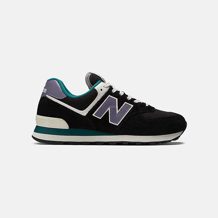 New Balance 574 Black Blue (U574LV2)