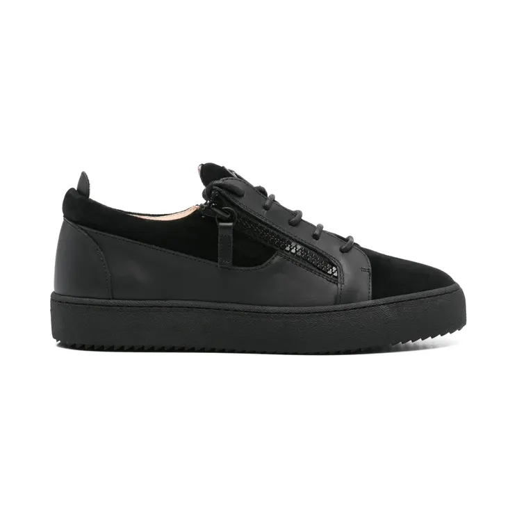 Giuseppe Zanotti Frankie mit doppeltem Reißverschluss “Black” (RU40037001)