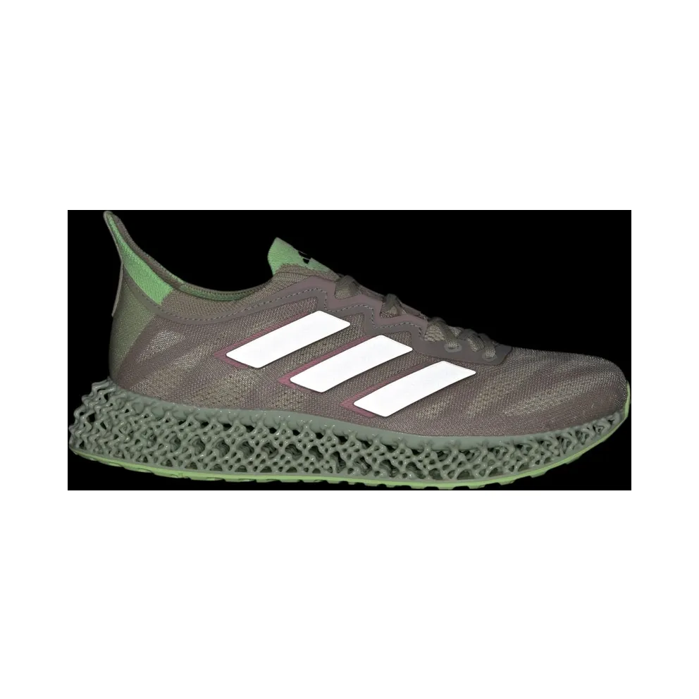 adidas 4DFWD 3 Putty Grey Matte Silver Green Spark (ID3499)