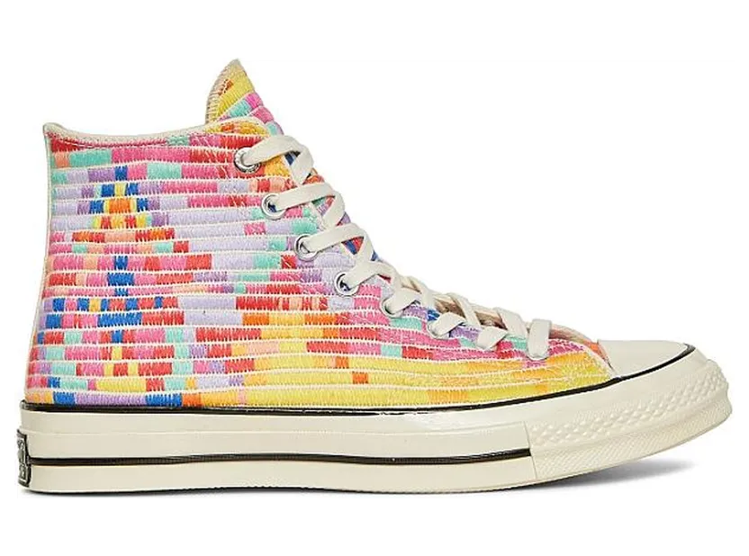 Converse Mara Hoffman x Chuck 70 Radial Hi ‘Multicolor’ Purple/Pink/Egret (158251C)
