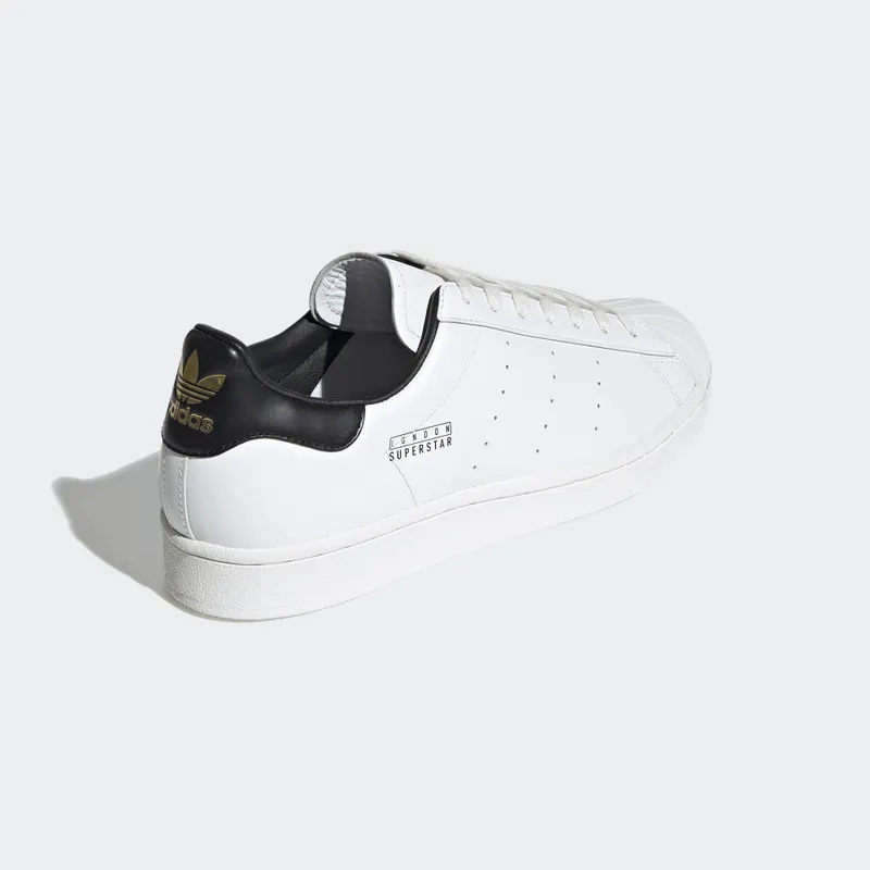 adidas Superstar Pure London Footwear White/Core Black/Gold Metallic (FV3016)