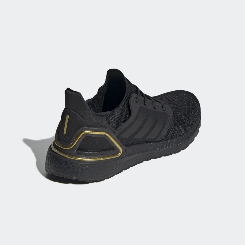adidas Ultra Boost 20 Core Black Gold Metallic Core Black/Core Black/Gold Metallic (EG0754)