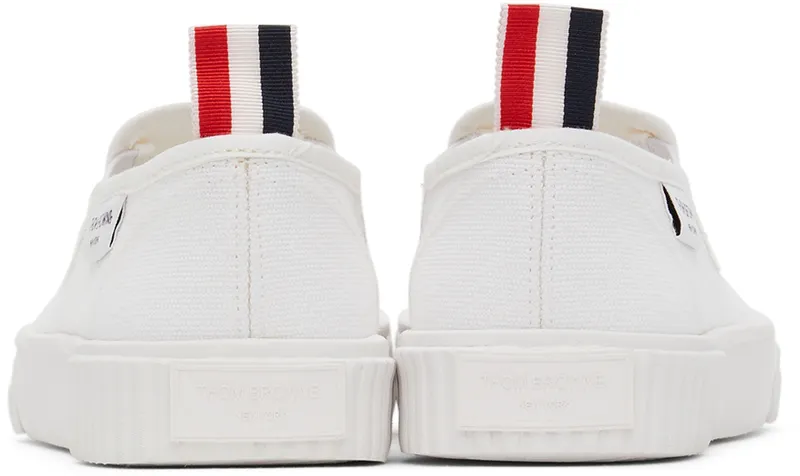 Thom Browne White Slip-On Heritage (FFF074A-01588)