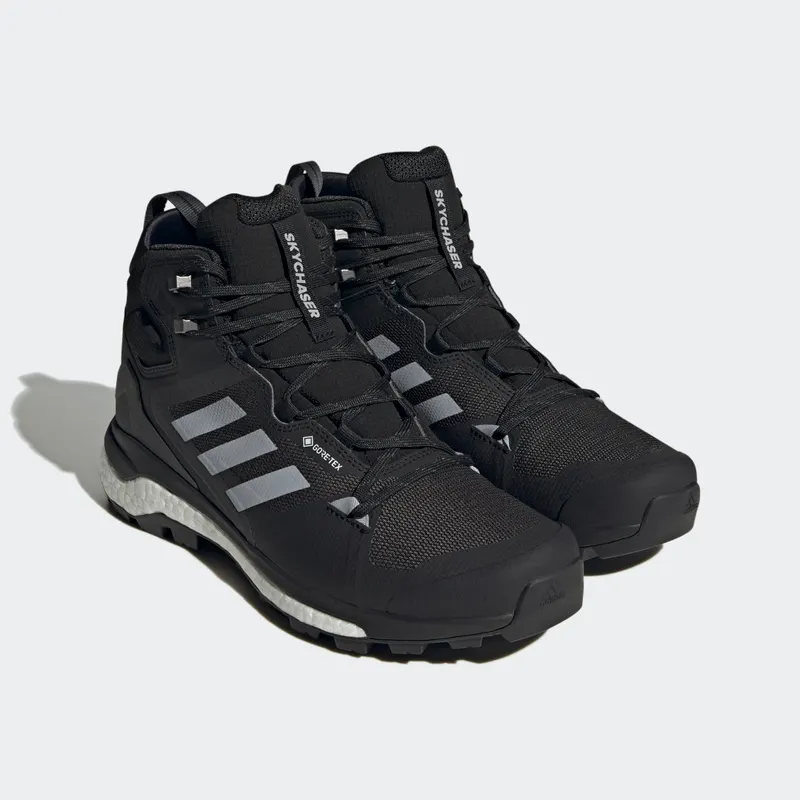 adidas Terrex Skychaser Mid GORE-TEX Hiking 2.0 Core Black / Halo Silver / Dgh Solid Grey (HR1281)